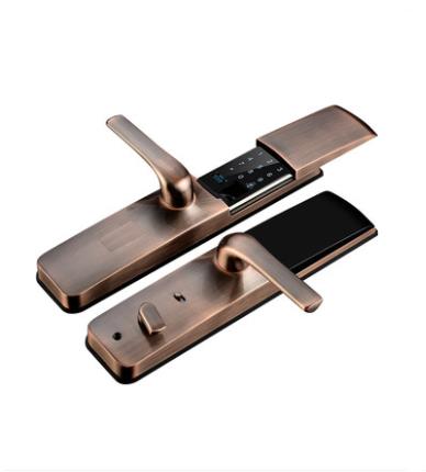 兴仁滑盖指纹锁家用防盗门